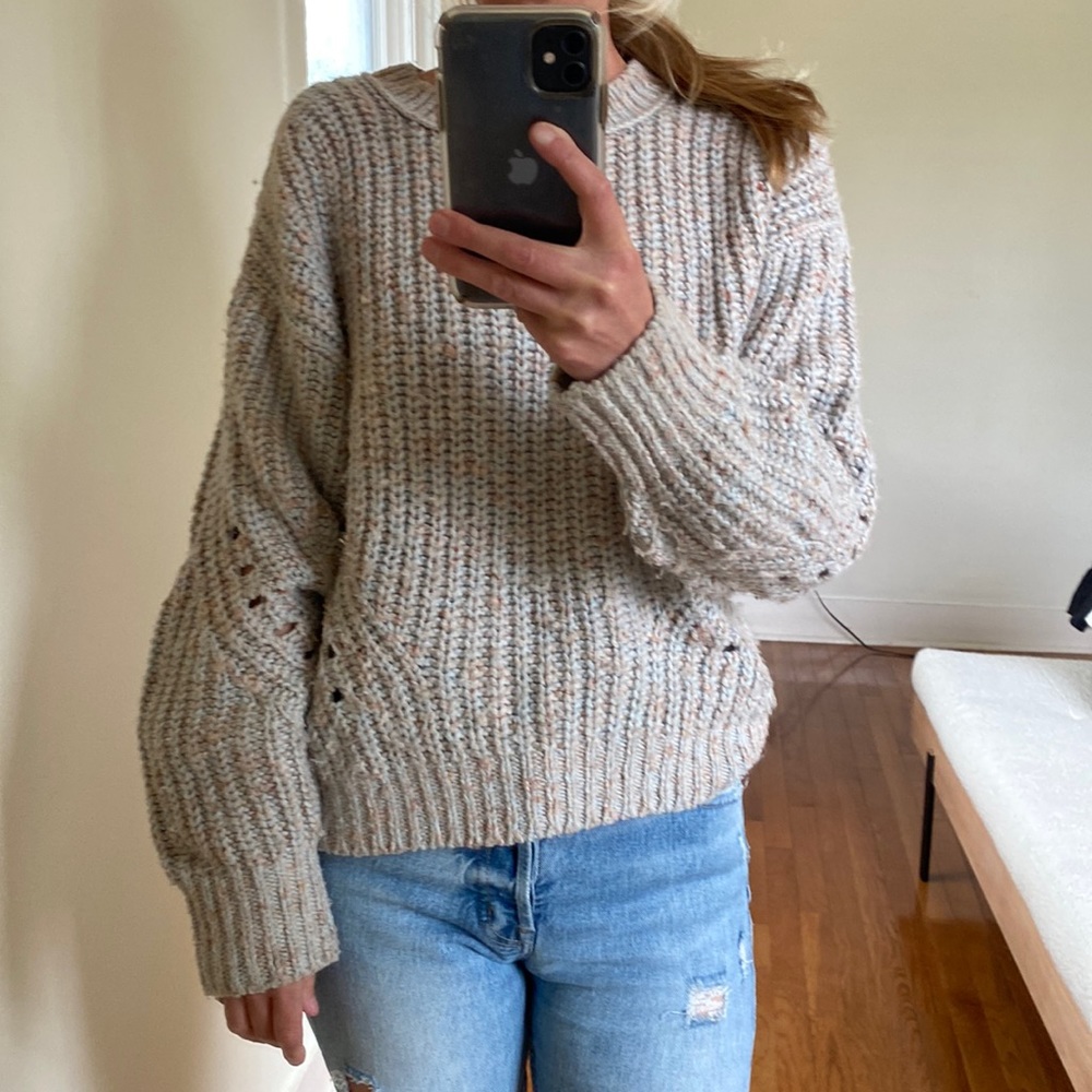 J.Crew chunky knit sweater